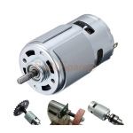 Adjustable DC motor for small saw