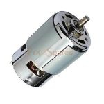 Adjustable DC motor for small saw
